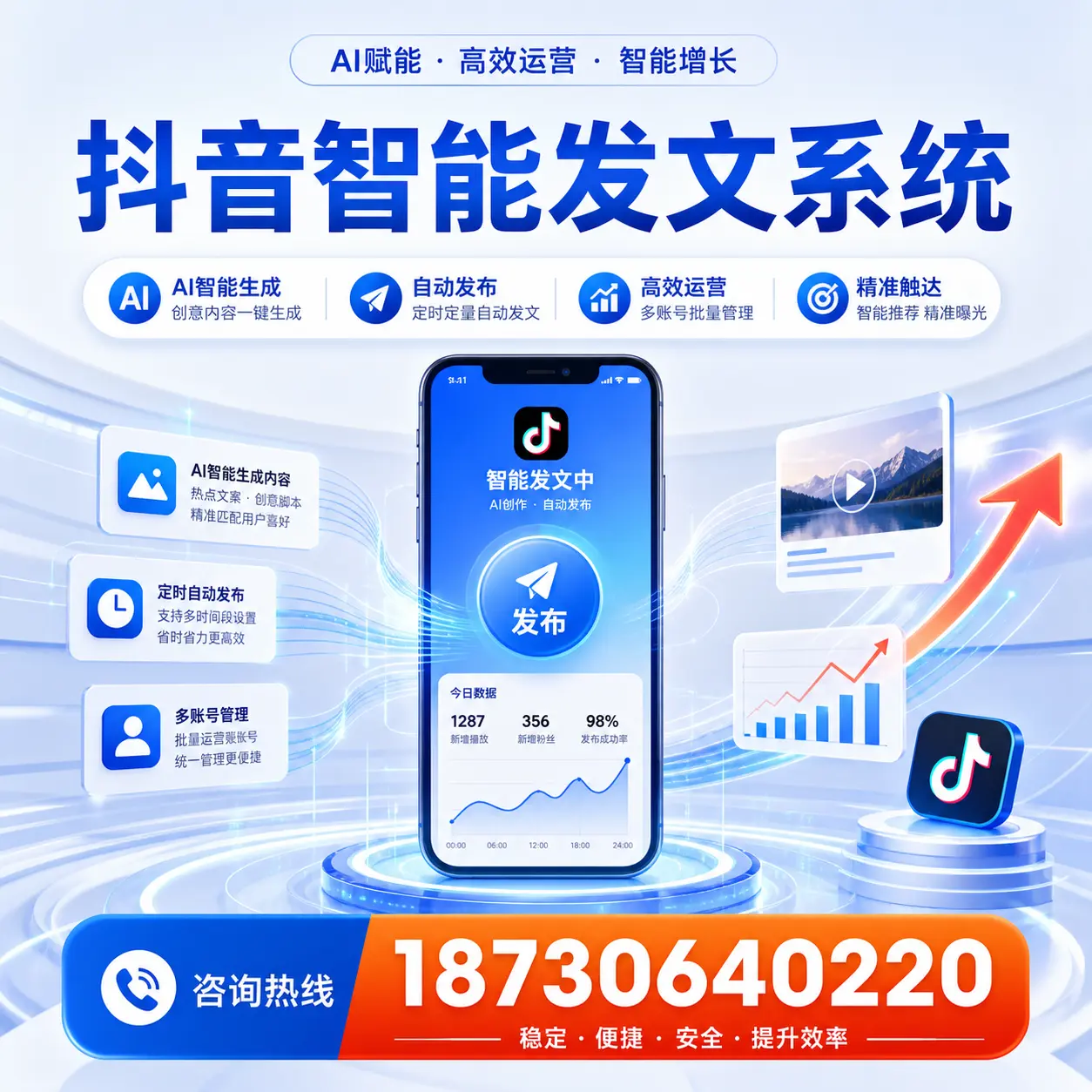 如何通过抖音智能发文系统提升 遂宁 企业的市场竞争力